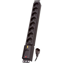 Lestar PowerStrip LZRM 810 BW IEC 320 PDU 8socket 5.0m (1966005076)