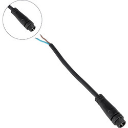 Σύνδεσμος τροφοδοσίας 2 Pin για Wall Washers & Προβολείς IP65 μαύρος 20x1.5x1.5cm - LK-999-0266