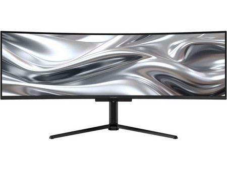 LC-Power LC-M49QCO Ultrawide QD-OLED HDR Curved Gaming Monitor 49" 5120x1440 144Hz 0.03ms