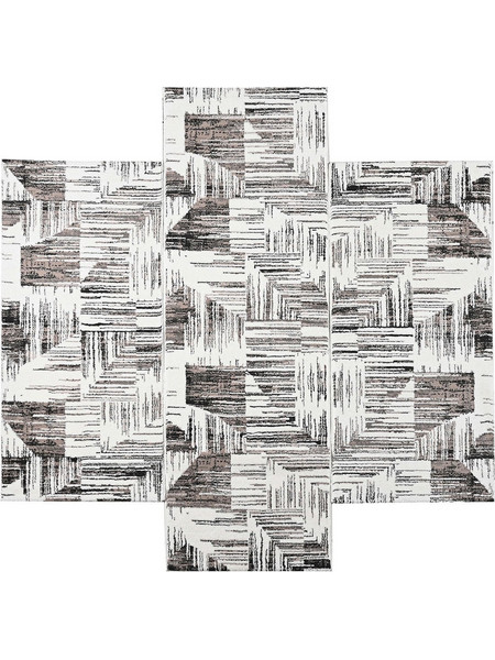 Χαλιά Κρεβατοκάμαρας (Σετ 3τμχ) Polcarpet Petra Stone 764 Beige