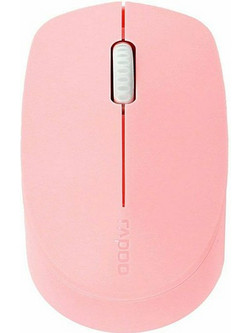 Rapoo Silent M100 Ασύρματο Bluetooth Ποντίκι Pink