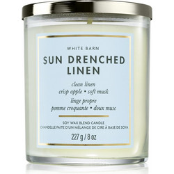 Bath & Body Works Sun Drenched Linen αρωματικό κερί 227g