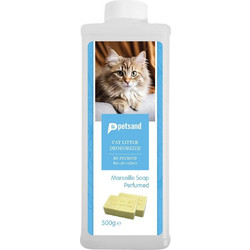 Αποσμητικοί Μικροκόκκοι για Άμμο Γάτας Petsand Marseille Soap 500gr