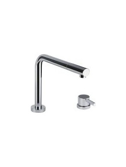 SMEG MTD5CR ΜΠΑΤΑΡΙΑ ΚΟΥΖΙΝΑΣ ΧΡΩΜΙΟΥ ΜΕ ΤΗΛΕΣΚΟΠΙΚΟ ΣΤΟΜΙΟ 360 & ΑΠΟΣΠΩΜΕΝΟ ΝΤΟΥΣ