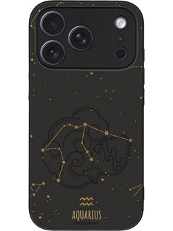 Sonique Zodiac Series Aquarius Back Cover (iPhone 17 Pro)
