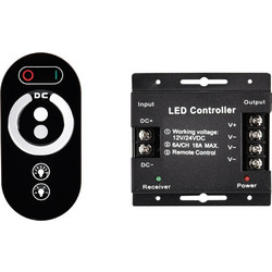 ΜΗΧΑΝΙΣΜ+ΤΗΛ/ΡΙΟ ΓΙΑ LED ΤΑΙΝΙΑ ΜΟΝΟΧΡΩΜΗ 12VDC216W/24VDC432W 18A