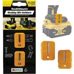 StealthMounts θήκη για μύτες κίτρινη για Dewalt 2-τεμ