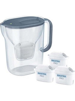 Brita Style Essential Κανάτα Σερβιρίσματος Πλαστική με Φίλτρο 2400ml