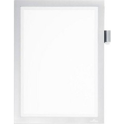 DURABLE DURAFRAME MAGNETIC NOTE A4 1 τεμάχιο, ασημί