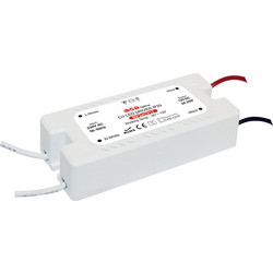 MINI PLASTIC CV LED DRIVER 24W 230V AC-12V DC 2A IP20 WITH CABLES - ACA (MP24CV12) 26608
