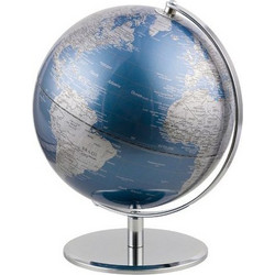 Υδρόγειος Σφαίρα Troika Planet metallic-Blue, Silverfarben