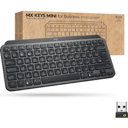 Logitech MX Keys Mini for Business Graphite Ασύρματο Πληκτρολόγιο