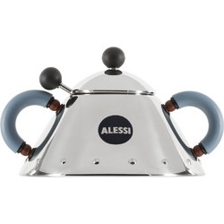 Ζαχαριέρα Alessi Sugar Bowl with spoon light blue 9097