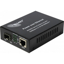 Media Converter Allnet PoE (15,4W/30W) to 1000BASE-SX/LX SFP Mini-GBIC ALL-MC202P-SFP1-PoE