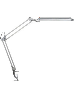 Φωτιστικό Γραφείου Maul LED Atlantic with clamp Silver