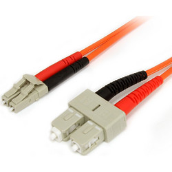 StarTech LC-SC Καλώδιο Οπτικής Ίνας 2m Orange FIBLCSC2