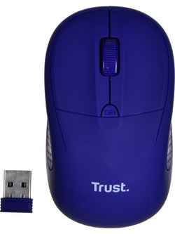 Trust Primo Ασύρματο Mini Ποντίκι Matt Dark Blue