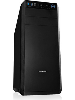 Modecom Oberon Pro Black Midi Tower Κουτί Υπολογιστή με Πλαϊνό Παράθυρο