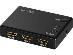 LogiLink KVM Switch HD0042 3 x HDMI