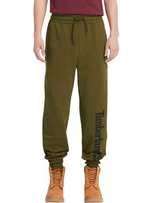 Timberland Ανδρικό Παντελόνι Φόρμας με Λάστιχο Χακί TB0A2BVFDY7