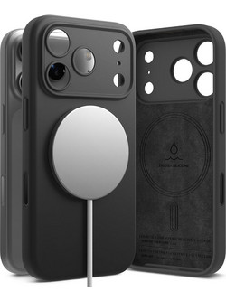 Ringke Silicone Magnetic MagSafe Θήκη Black (iPhone 18 Pro Max)