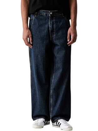 Levi's Extra Baggy Utility Ανδρικό Τζιν Παντελόνι Dark Indigo 0081K-0000