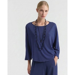 NAMASTE ΜΠΛΟΥΖΑ 87%ΒΙΣ-10%ΠΟΛ-3%ΕΛ GARBO - WW0726008 - ΓΥΝΑΙΚΕΙΟ - INDIGO