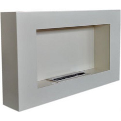Τζάκι Βιοαιθανόλης Επιτοίχιο Βio Comfort 02 - Ecohot - κοκκινο Διαστάσεις: Πλάτος: 15cm, Μήκος: 90 cm, 'Yψος: 48 cm