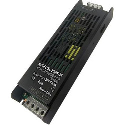 EUROLAMP ΤΡΟΦΟΔΟΤΙΚΟ ΜΕΤΑΛΛΙΚΟ SLIM 24V DC 200W IP20 PRO