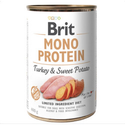 Brit Mono Protein Adult with Turkey & Sweet Potato 400gr