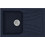 Sanitec Classic 337 Επικαθήμενος Νεροχύτης Γρανίτη Αντιστρεφόμενος Ματ Granite Blue 86x50cm