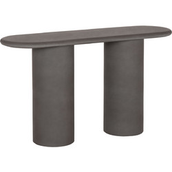 ΚΟΝΣΟΛΑ KENJI FIBER CEMENT ΣΕ ΓΚΡΙ HM6584.01 140x40x77Υεκ. - B2bmarkt - HM6584.01