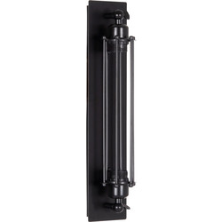 ΑΠΛΙΚΑ ΤΟΙΧΟΥ 2ΦΩΤΗ BEACON ΜΕΤΑΛΛΟ ΣΕ ΜΑΥΡΟ 10x10x47