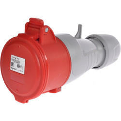Mobile socket P17 - IP44 - 380/415 V - 32 A - 3P+N+E