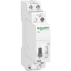 impulse relay iTL - 2P - 2 NO - 16A - coil 110 VDC - 230.240 VAC 50/60Hz
