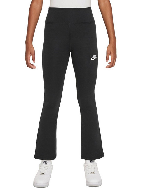 NIKE GIRLS SPORTSWEAR CLASSIC HIGH-WAISTED FLARE LEGGINGS FZ5585-010