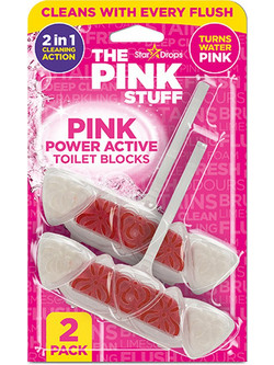 Αρωματικά Block Λεκάνης The Pink Stuff Miracle Care 40gr 2τμχ