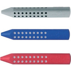 ΓΟΜΑ FABER CASTELL GRIP 2001 ΜΠΛΕ ΚΟΚΚΙΝΗ 187101