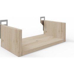 Ραφιέρα τοίχου Derva pakoworld σε oak απόχρωση 30x15x10cm - PAKOWORLD