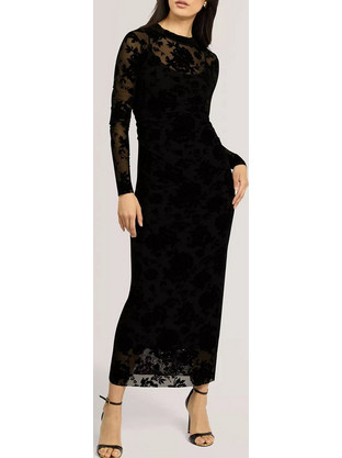 Ted Baker Cireya Midi Φόρεμα Μαύρο 285266