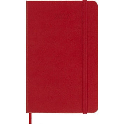 MOLESKINE ΗΜΕΡΟΛΟΓΙΟ 2027 POCKET HARD DAILY SCARLET RED