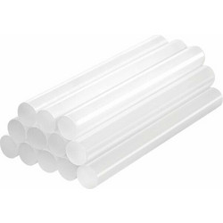 LogiLink Ράβδοι Σιλικόνης WZ0054 Διάφανο 11.2mm 12τμχ