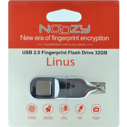 Noozy Linus Fingerprint 32GB USB Stick 2.0 με USB-A