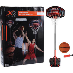 XQMax Μπασκέτα με Βάση και Ρυθμιζόμενο Ύψος 138-250cm 8EI000110