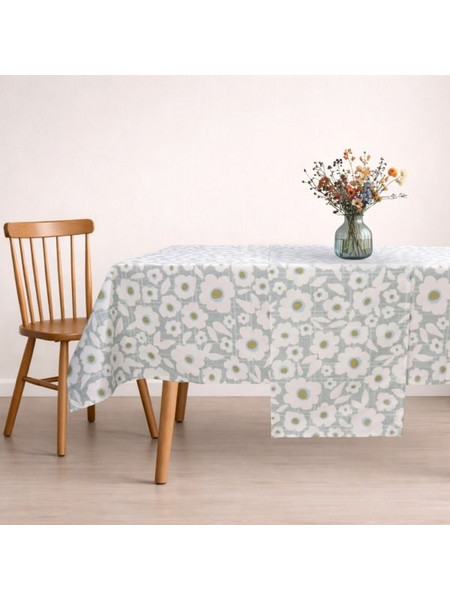 Τραπεζομάντηλο (135x180) Diana Blue Dimeco Μπλε 135x180