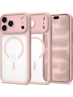 Tech-Protect MagPeak MagSafe CC Θήκη Matte Pink (iPhone 18 Pro / 17 Pro)