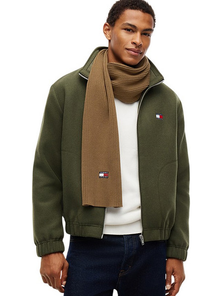 Κασκόλ Tommy Jeans Tjm Heritage Core Warm Khaki AM0AM13683-GWI
