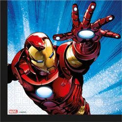 Χαρτοπετσέτες Avengers 33x33 εκ. Συσκ. 20 τμχ