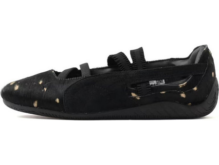 Puma Speedcat Ballet Doelette Shoes Μπαλαρίνες Παπούτσια Γυναικεία - Black/Gold (408171-02)