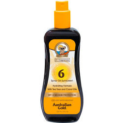 Australian Gold Αδιάβροχο Spray Μαυρίσματος Σώματος SPF6 237ml